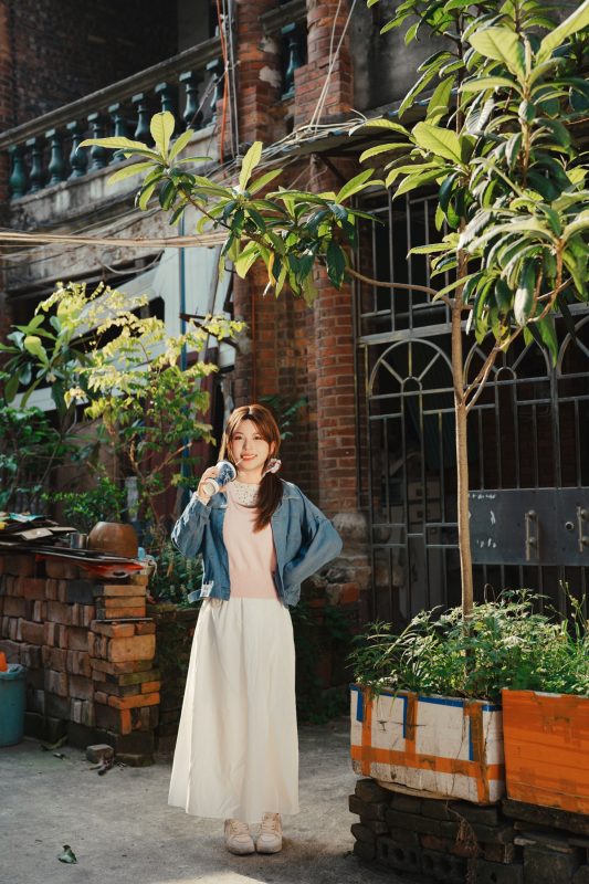 桂花鸭 – 《日杂风人像拍摄》[14P]-蜜私库