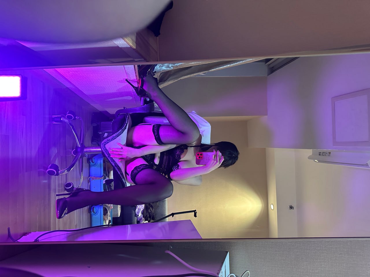 图片[2]-无欲无求的推土君 – 性感蕾丝吊带丝袜连体衣 [15P]-蜜私库