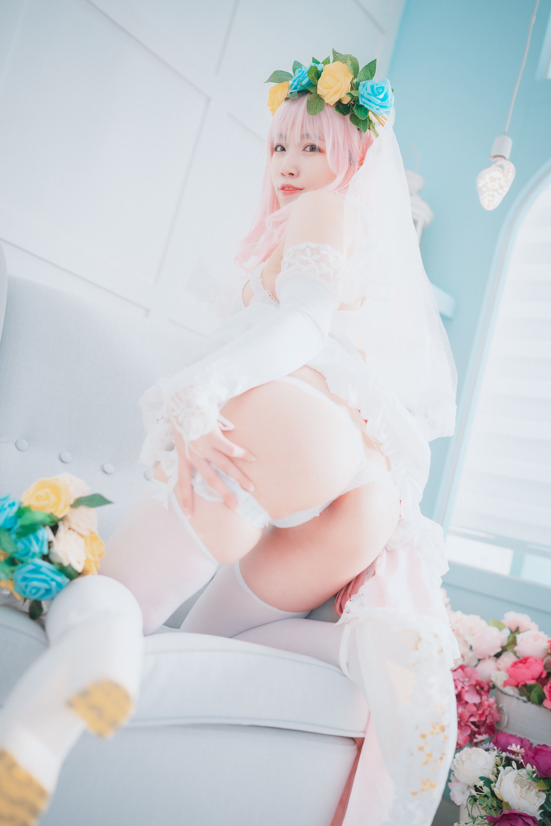 图片[1]-[DJAWA] Myaron – Super Sonico White Wedding [25P]-蜜私库