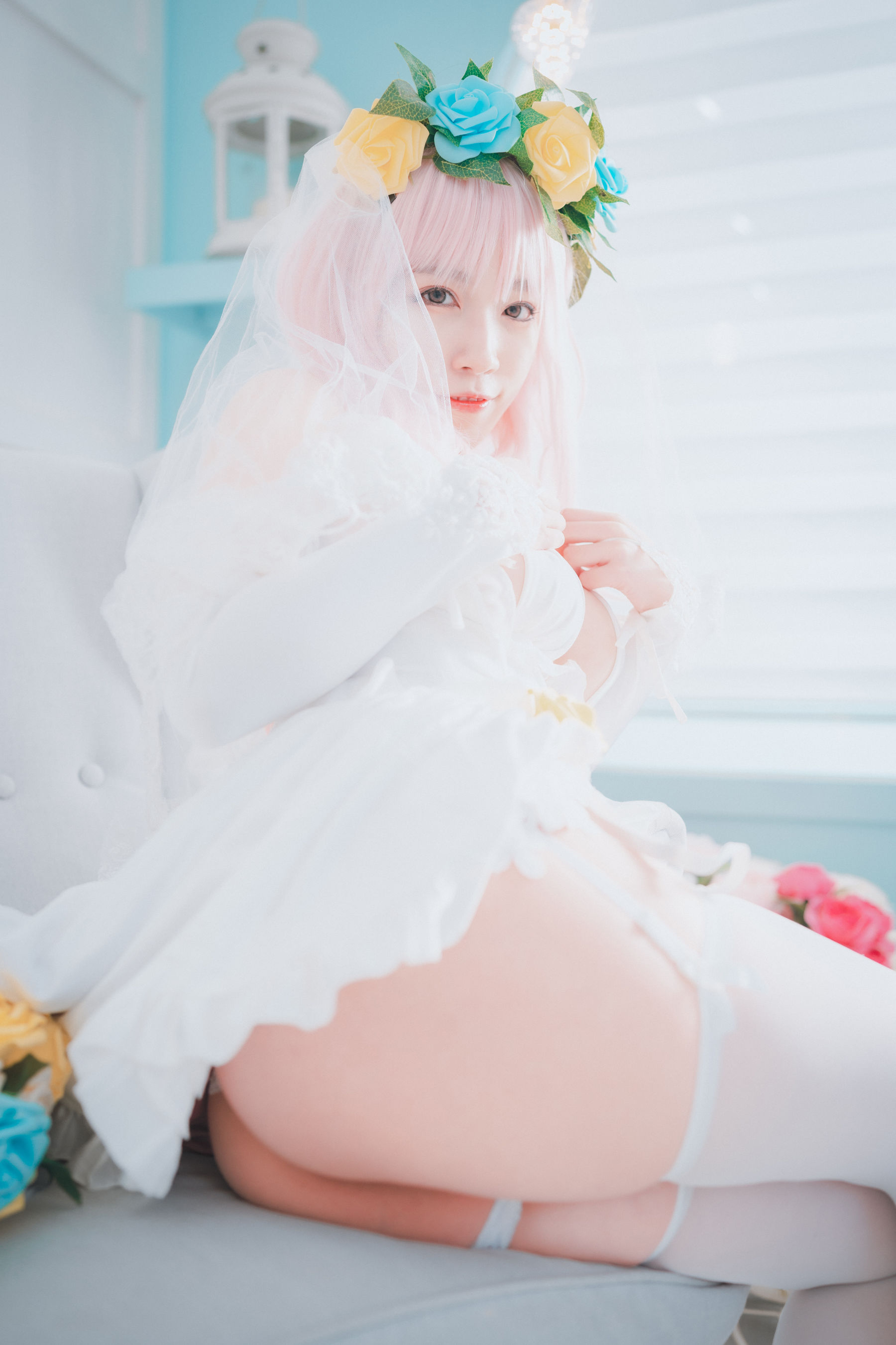 图片[2]-[DJAWA] Myaron – Super Sonico White Wedding [25P]-蜜私库