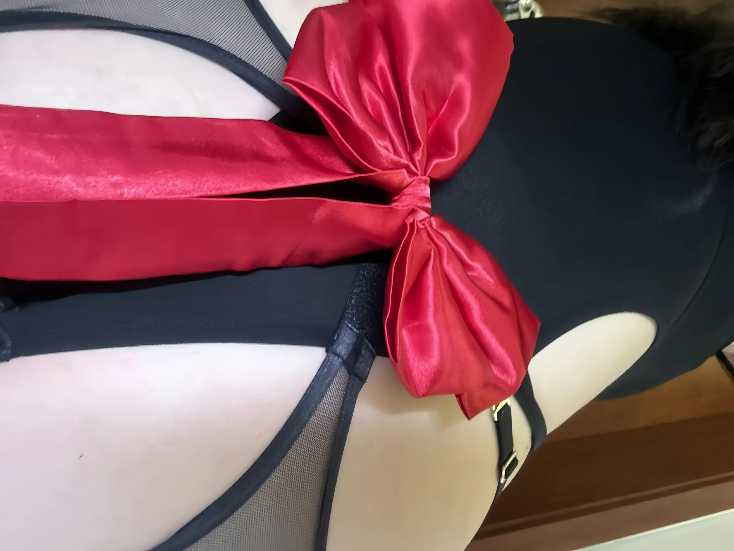 图片[3]-美邵女Baby – 黑丝连体丁+吊带袜 [37P]-蜜私库