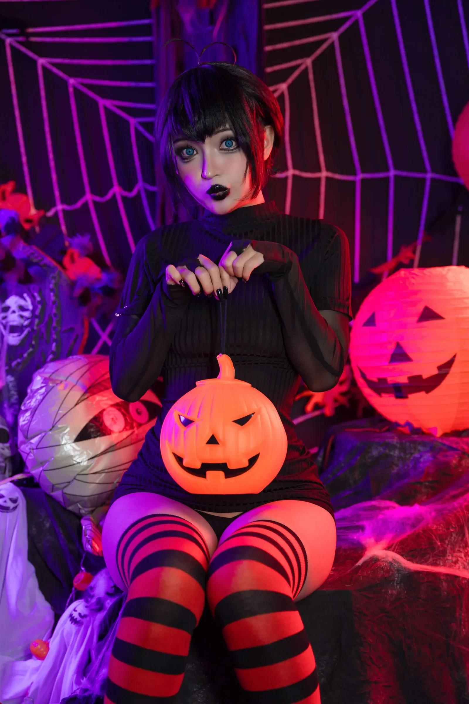 图片[3]-Umeko J – Mavis Halloween [34P]-蜜私库