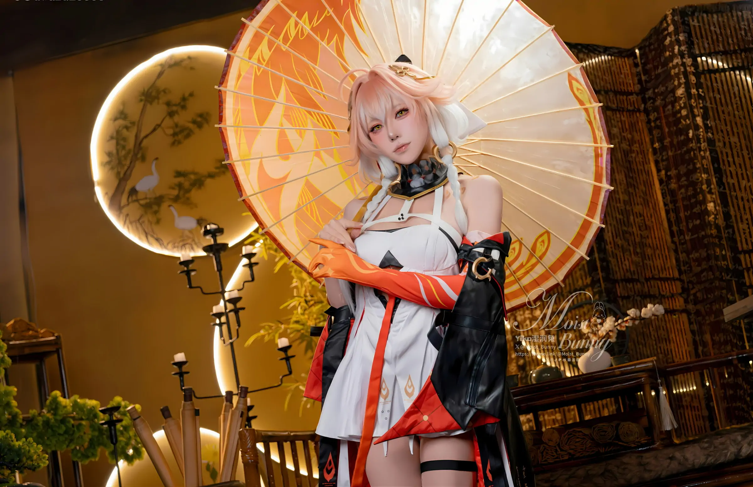 Yiko湿润兔 – 25.06月作品 炽羽策阵星 长离 [110P]-蜜私库