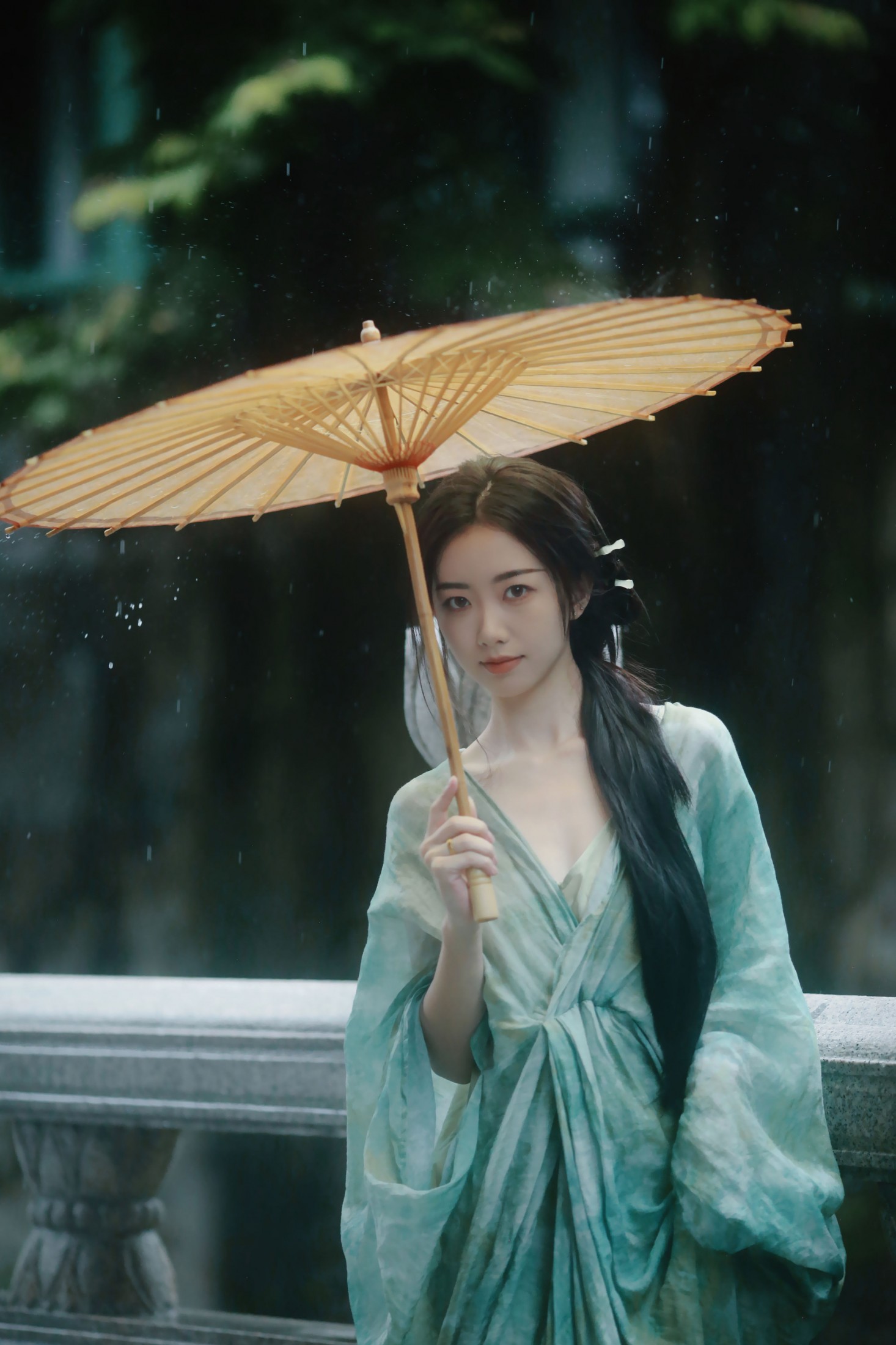 – 《杨柳提，远方烟雨》[15P]-蜜私库