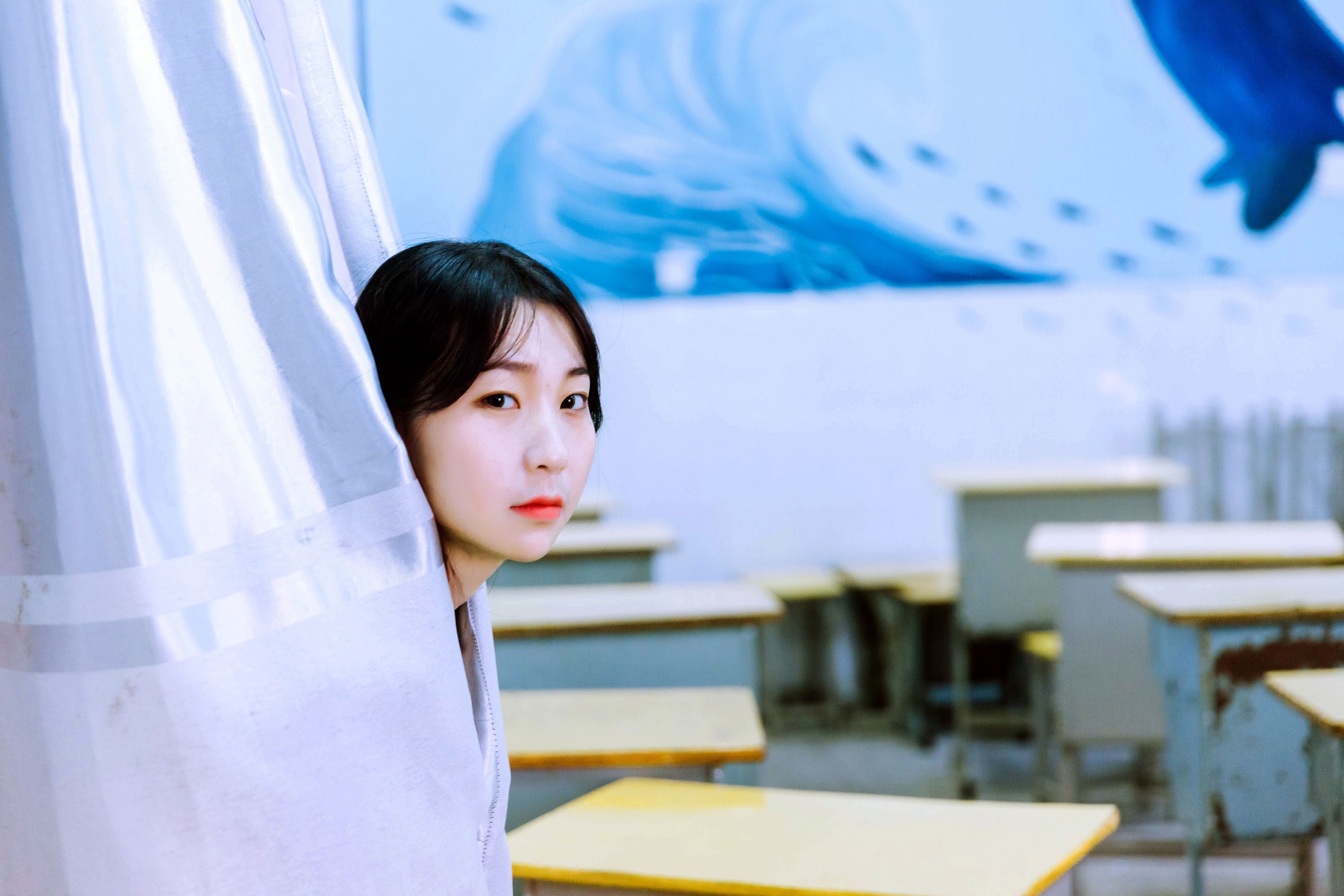 图片[2]-欣怡 – 《课间》[14P]-蜜私库