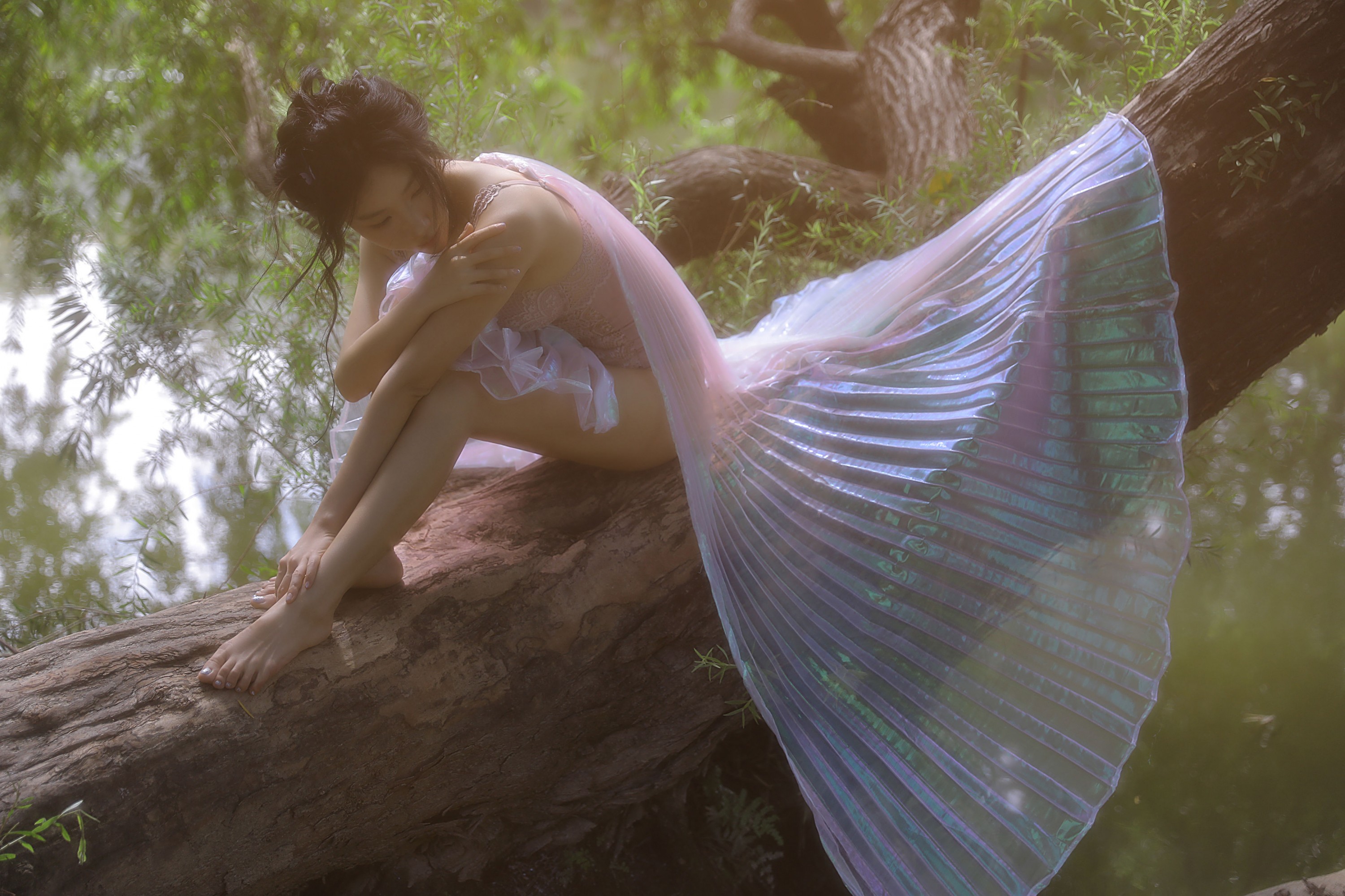 图片[3]-Wendy园子模特 – 《花仙子》[14P]-蜜私库