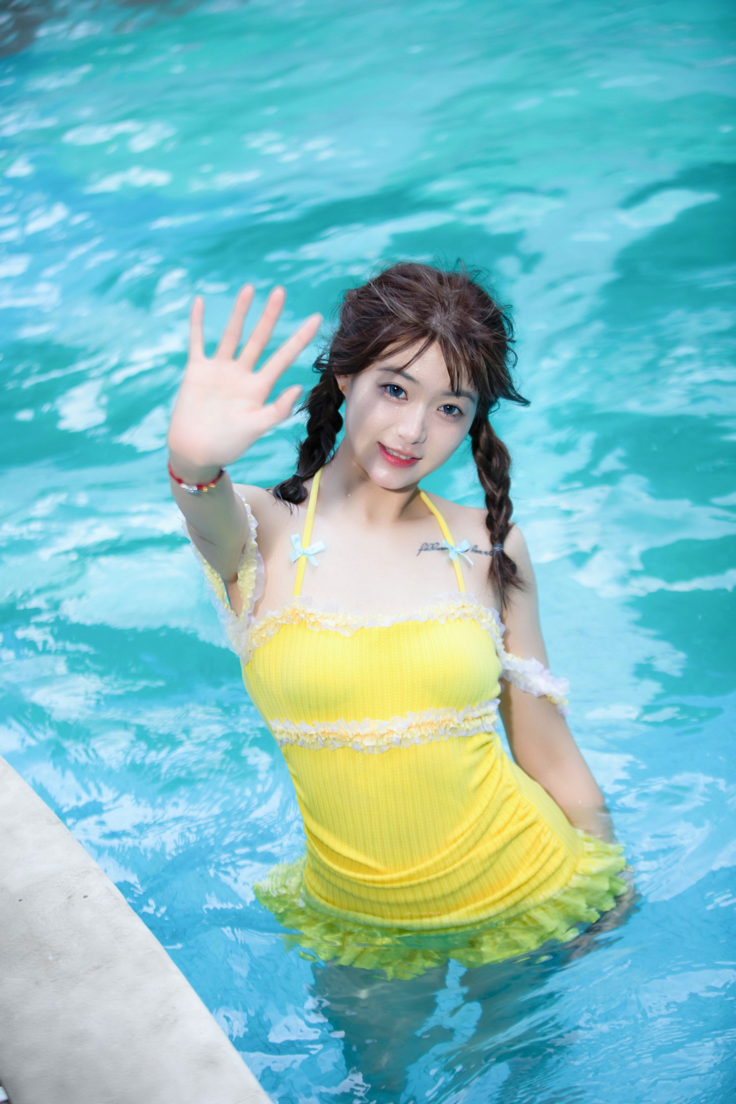 小林 – 《泳池的少女》[14P]-蜜私库