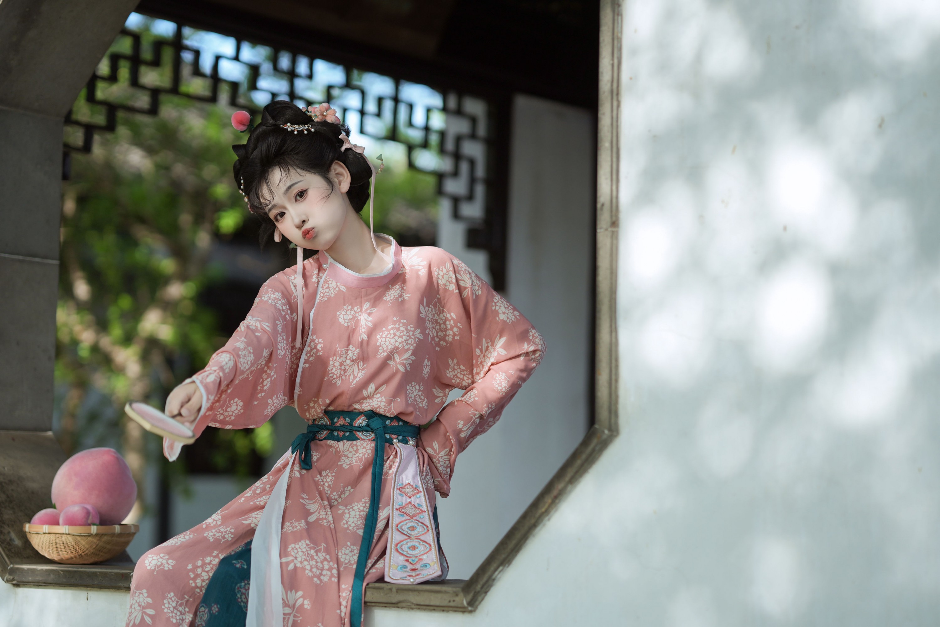 图片[1]-甜心芽芽 – 《小桃仙》[17P]-蜜私库