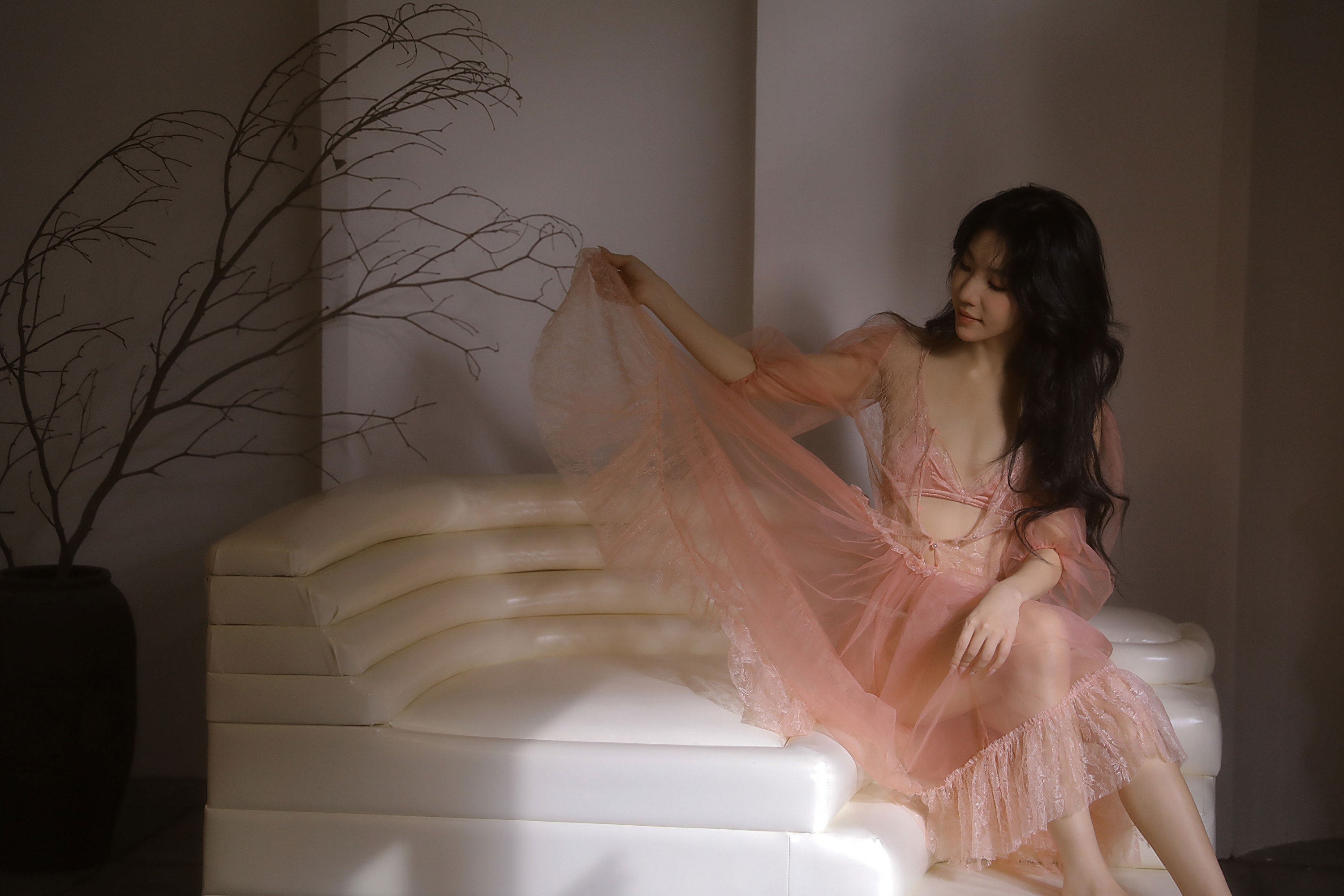 图片[1]-Wendy园子模特 – 《温柔长满枝头》[9P]-蜜私库