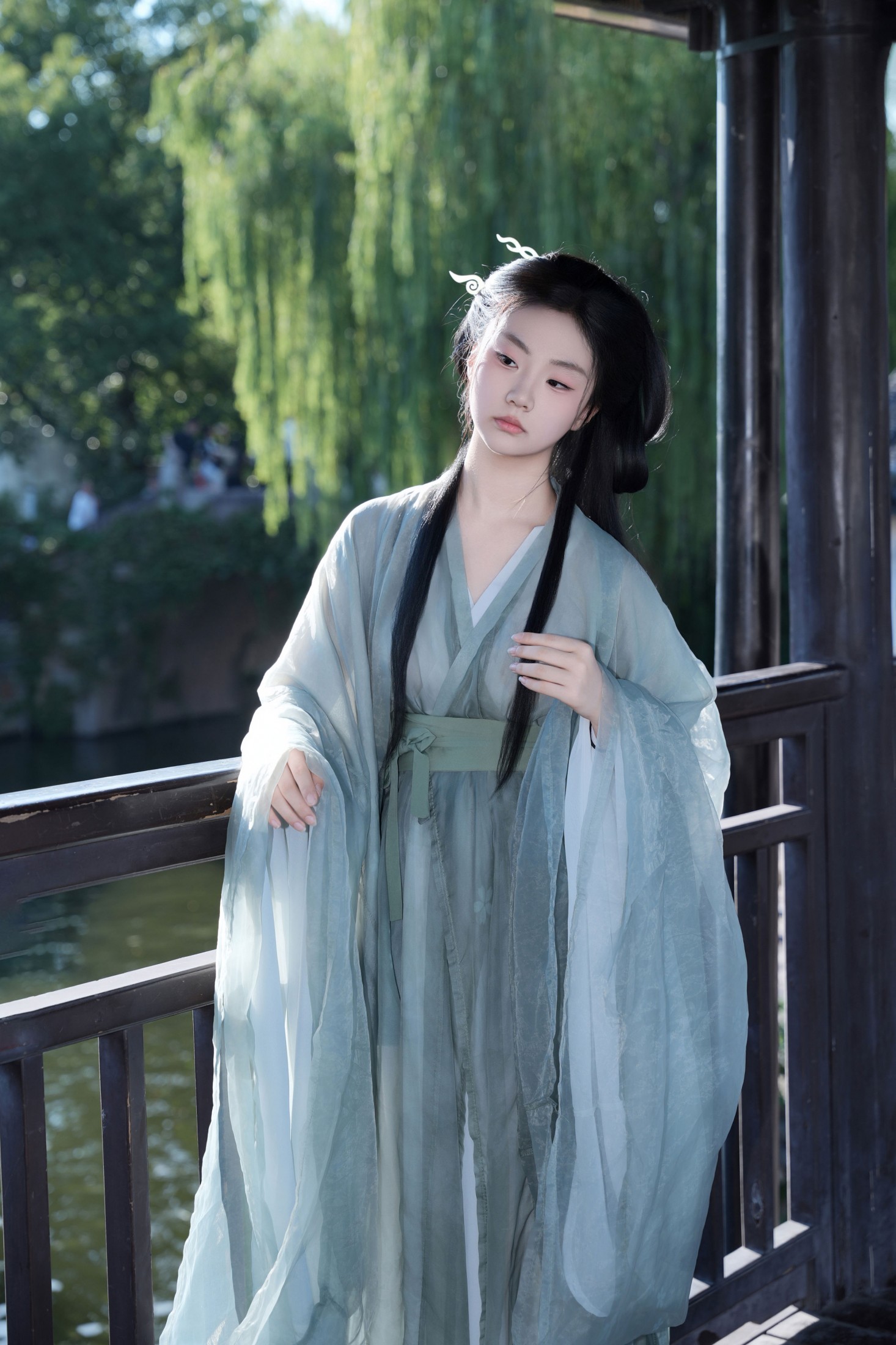 图片[3]-青青 – 《清冷风汉服》[11P]-蜜私库