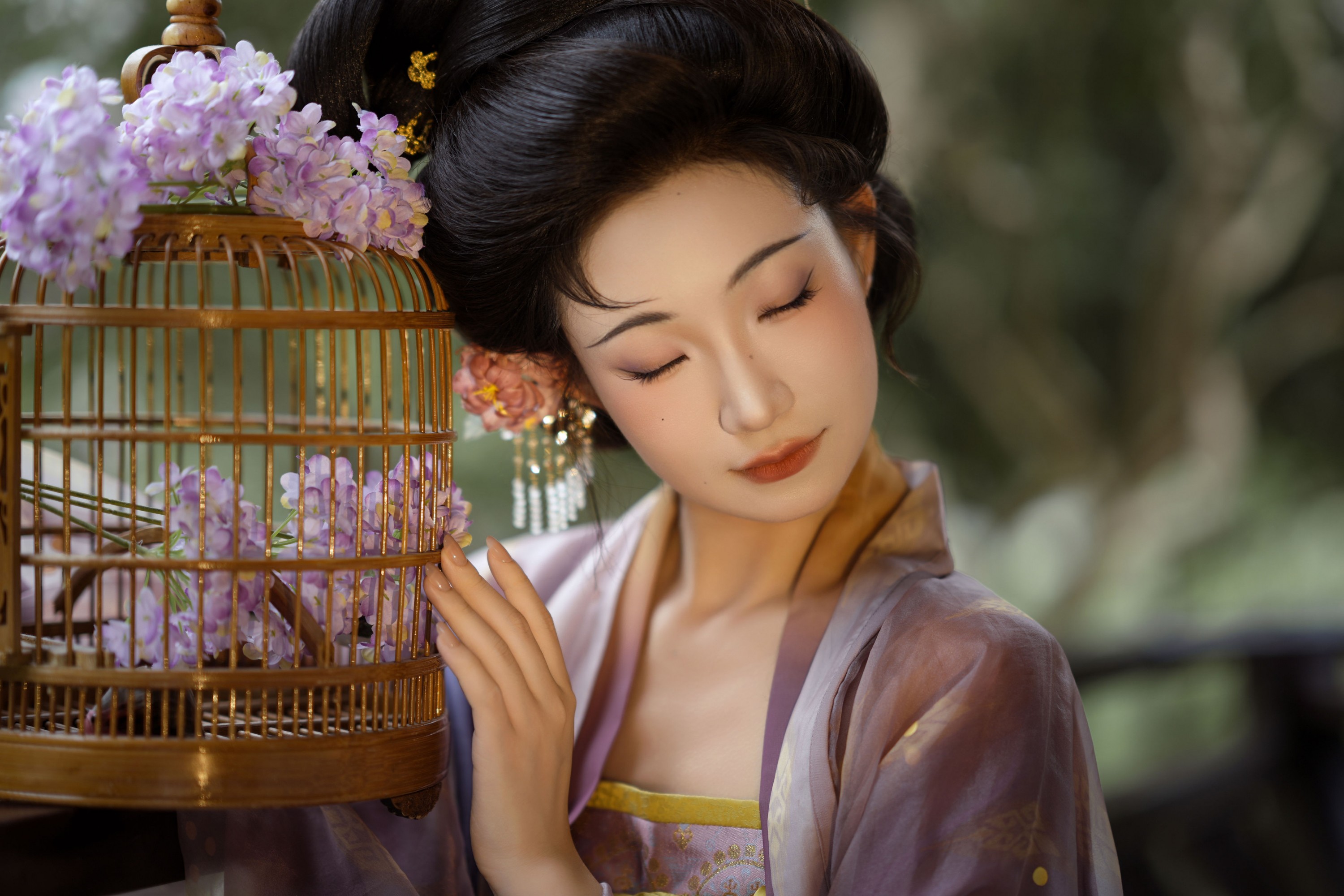 图片[1]-是小芥末w – 《庭前紫薇初作花》[15P]-蜜私库