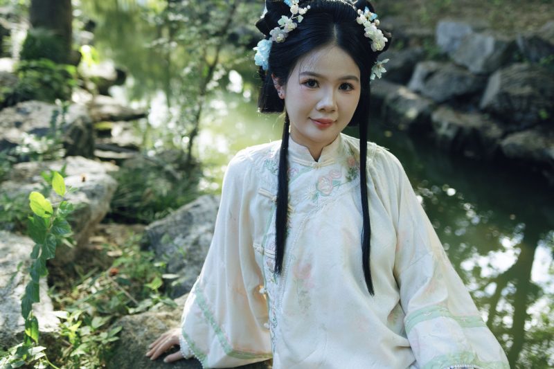 小洋葱 – 《可爱清汉女》[14P]-蜜私库