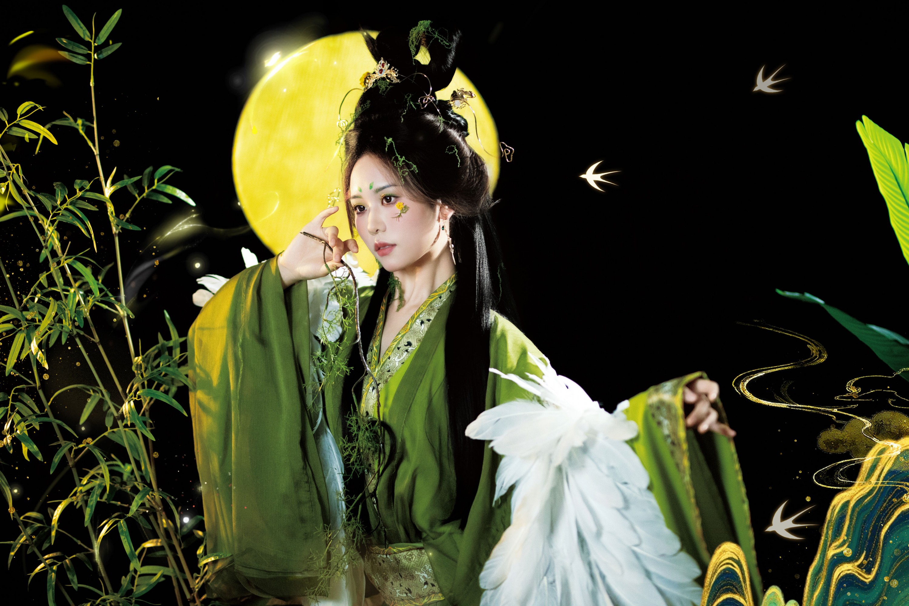 图片[3]-憨憨婷… – 《山鬼》[14P]-蜜私库