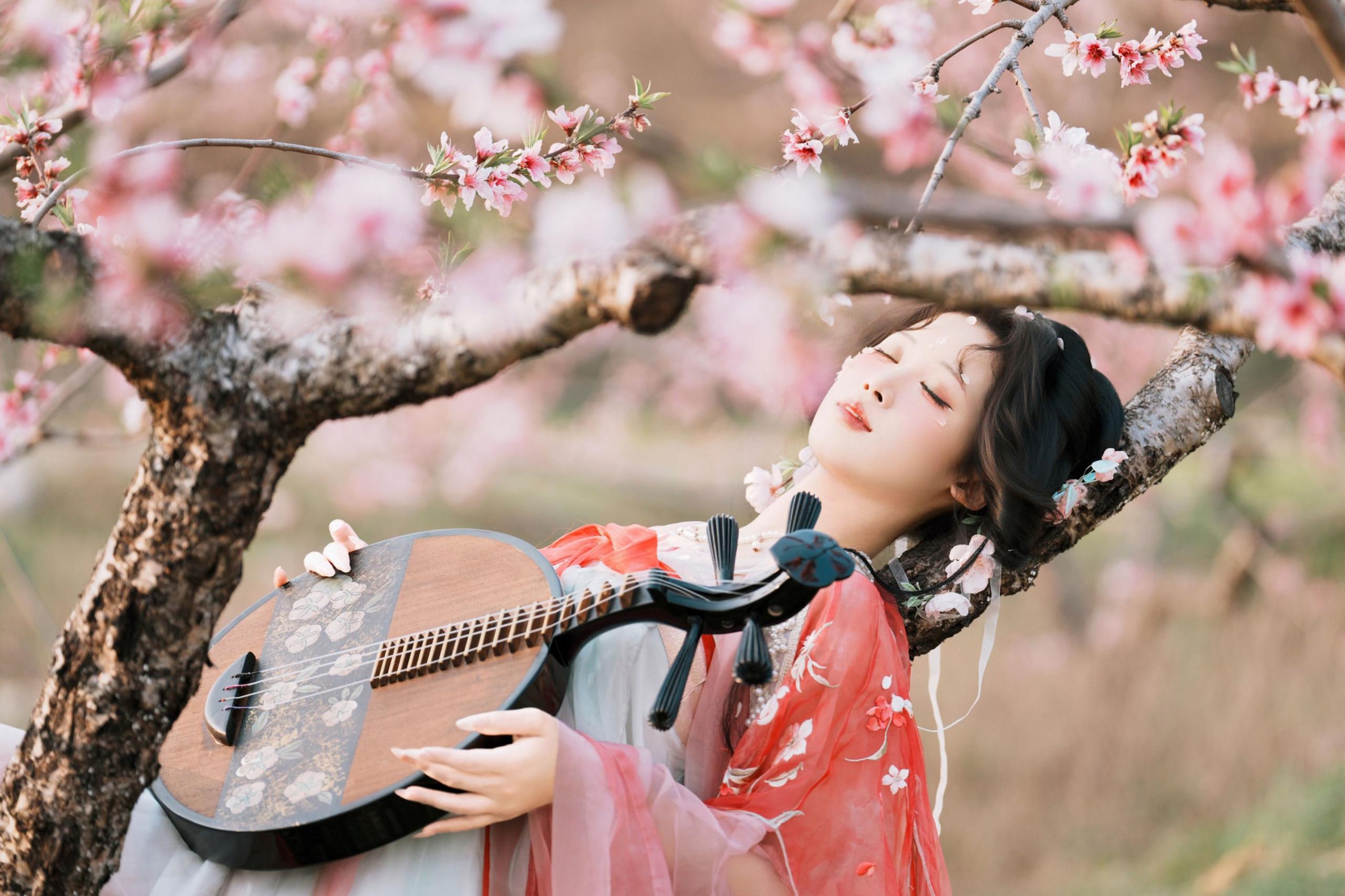 图片[3]-夏煦 – 《古风桃花人像》[19P]-蜜私库