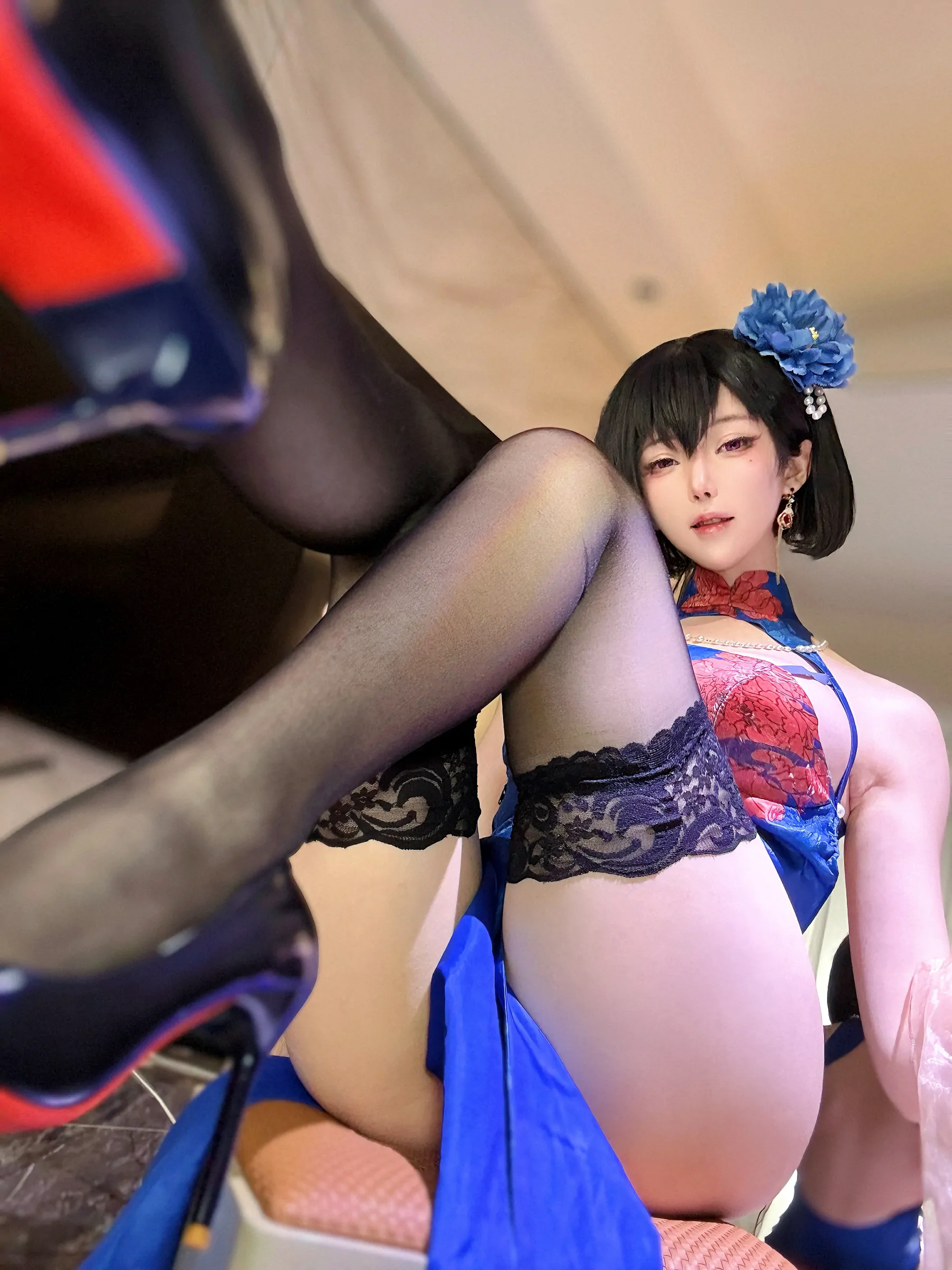 图片[3]-一小央泽 – 碧蓝航线-建武旗袍 [86P]-蜜私库