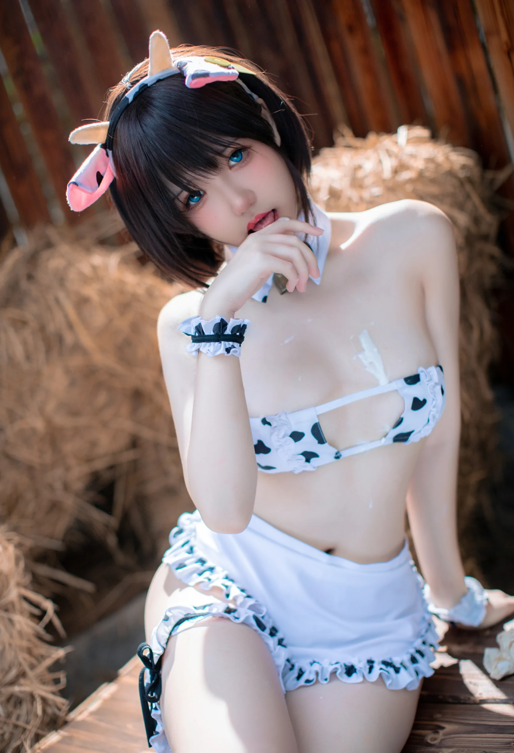 阿薰kaOri – 小薰和牛奶 [57P]-蜜私库