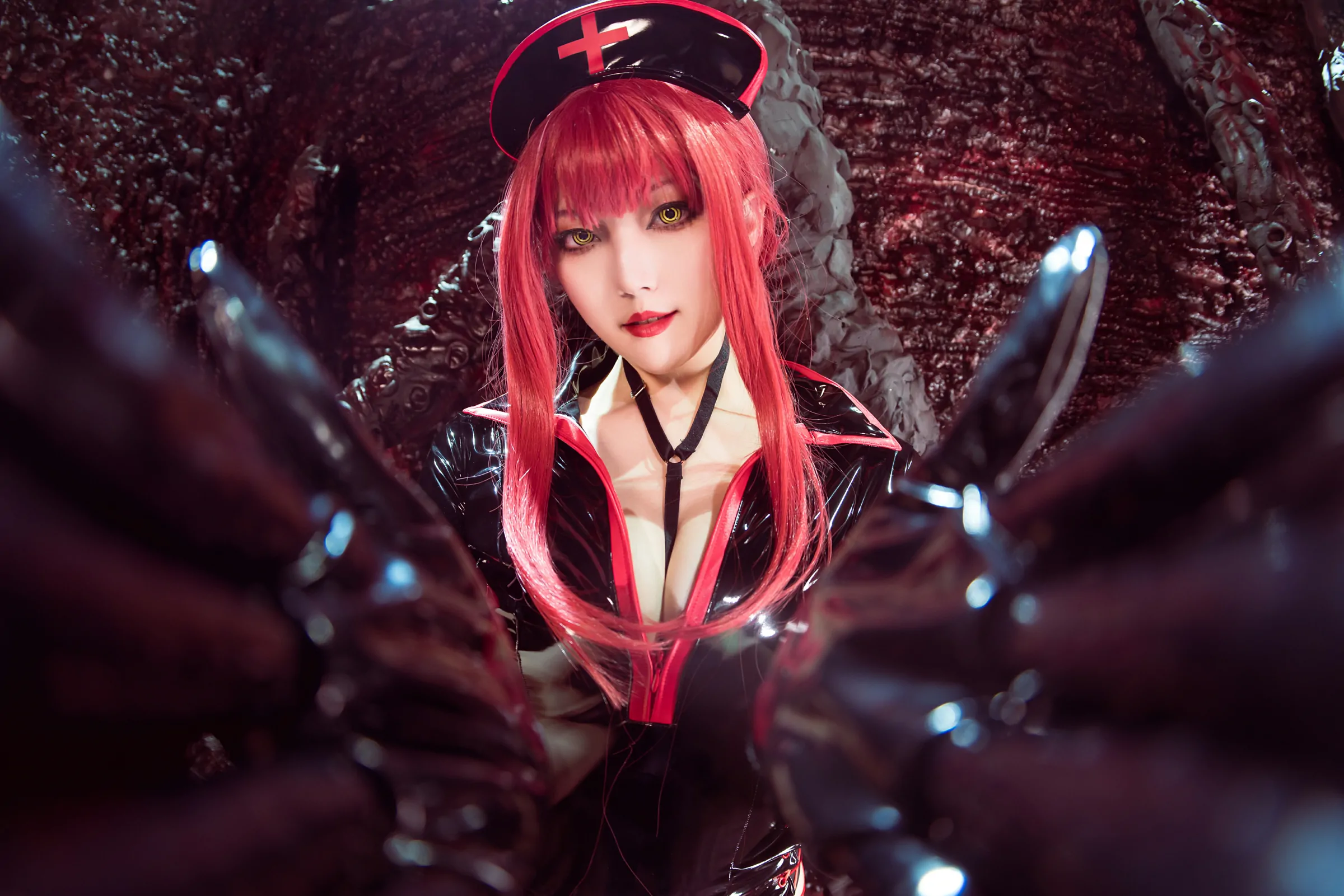 图片[2]-Natsuko夏夏子 – 玛奇玛护士 [73P]-蜜私库