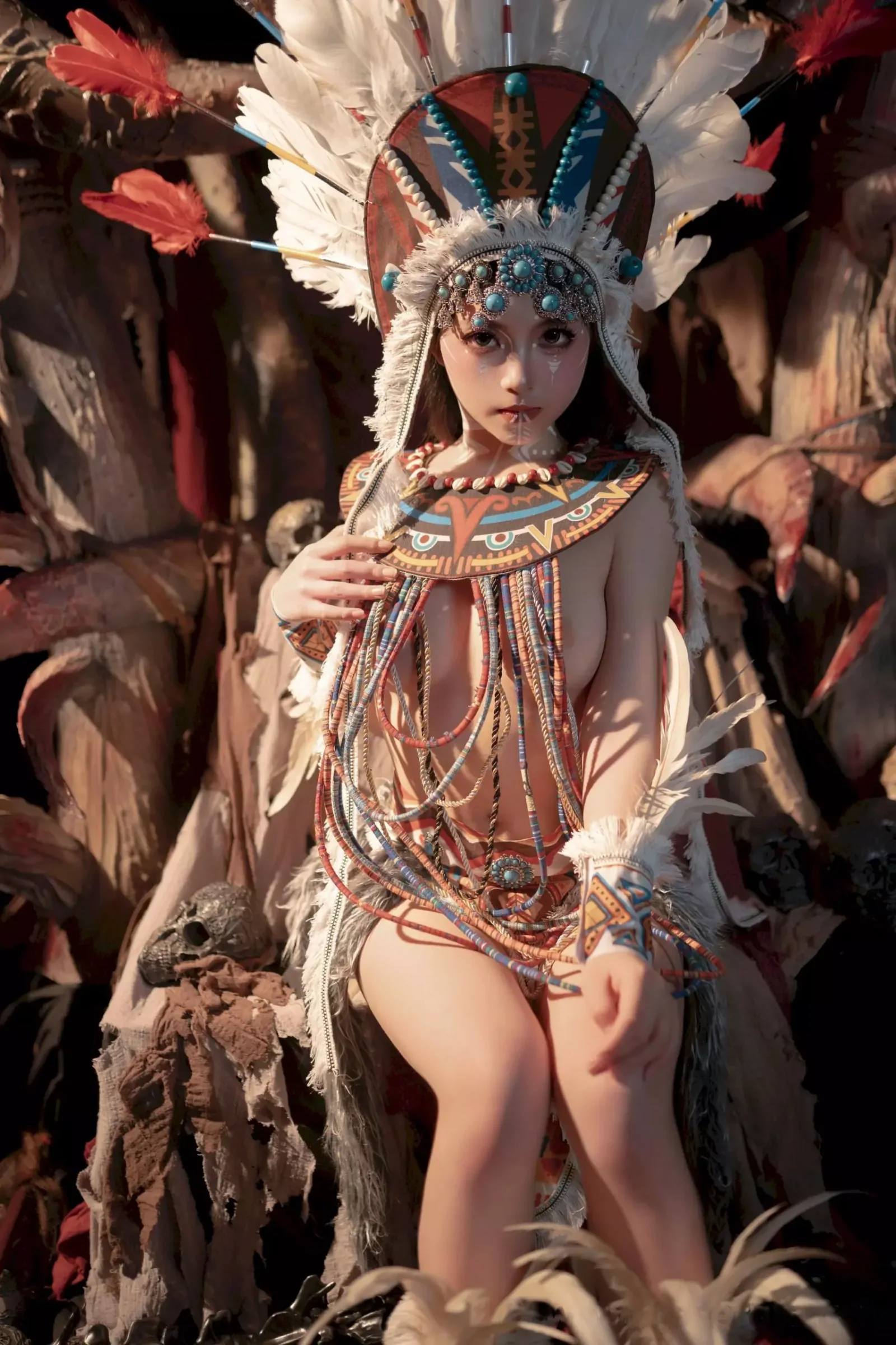 图片[2]-Bangni邦尼 – 印第安 (紫舞龙) [99P]-蜜私库