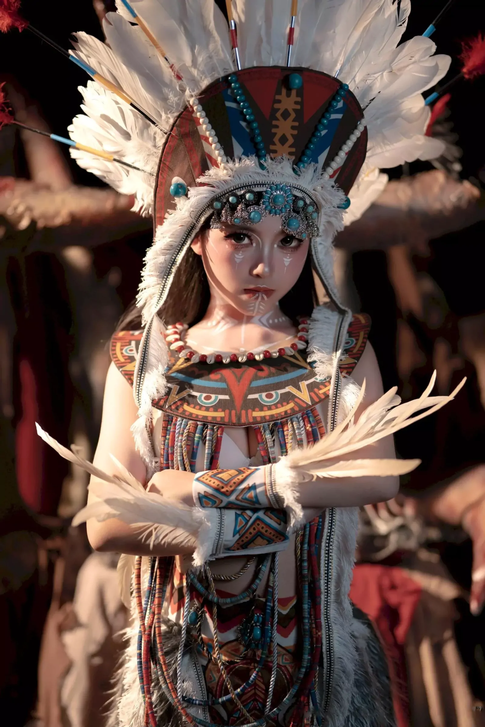 图片[3]-Bangni邦尼 – 印第安 (紫舞龙) [99P]-蜜私库