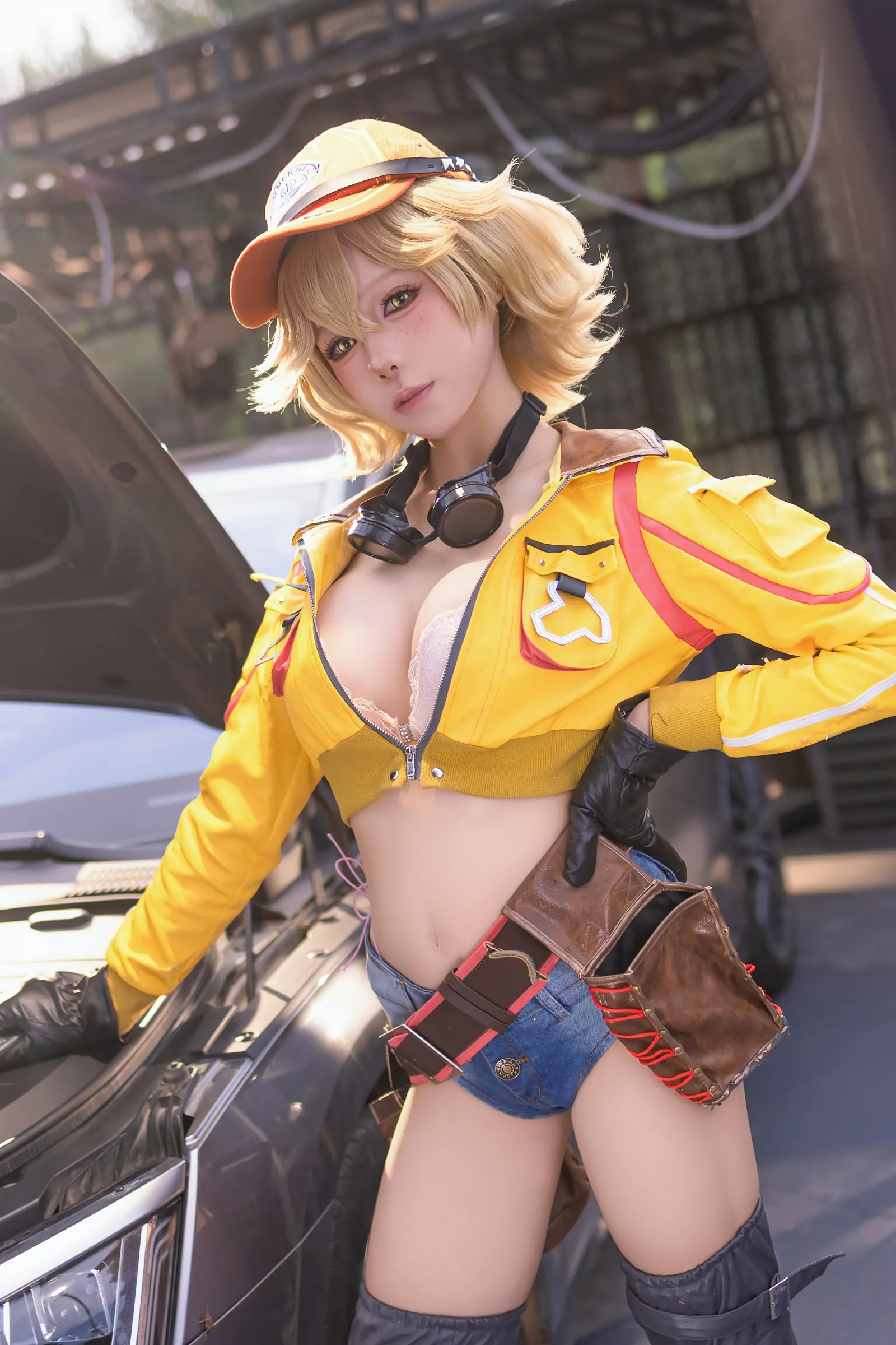 咬一口兔娘 03月作品FF15-希德妮奥拉姆 [95P]-蜜私库