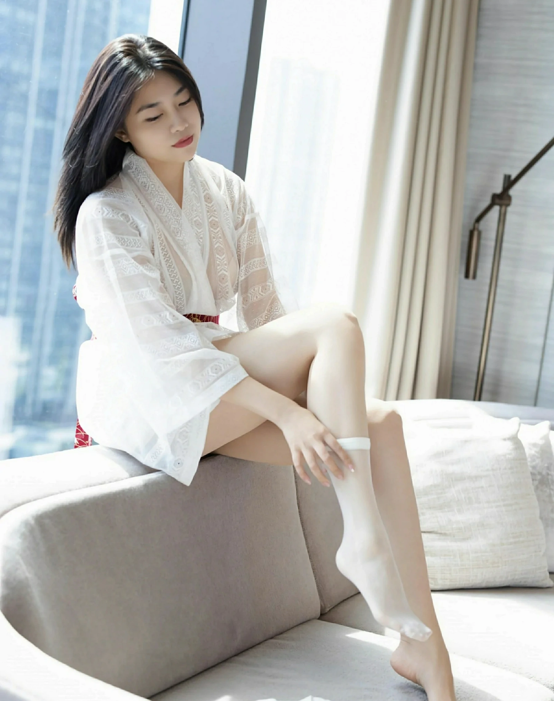 爱蜜社 VOL.798 许诺Sabrina [59P]-蜜私库