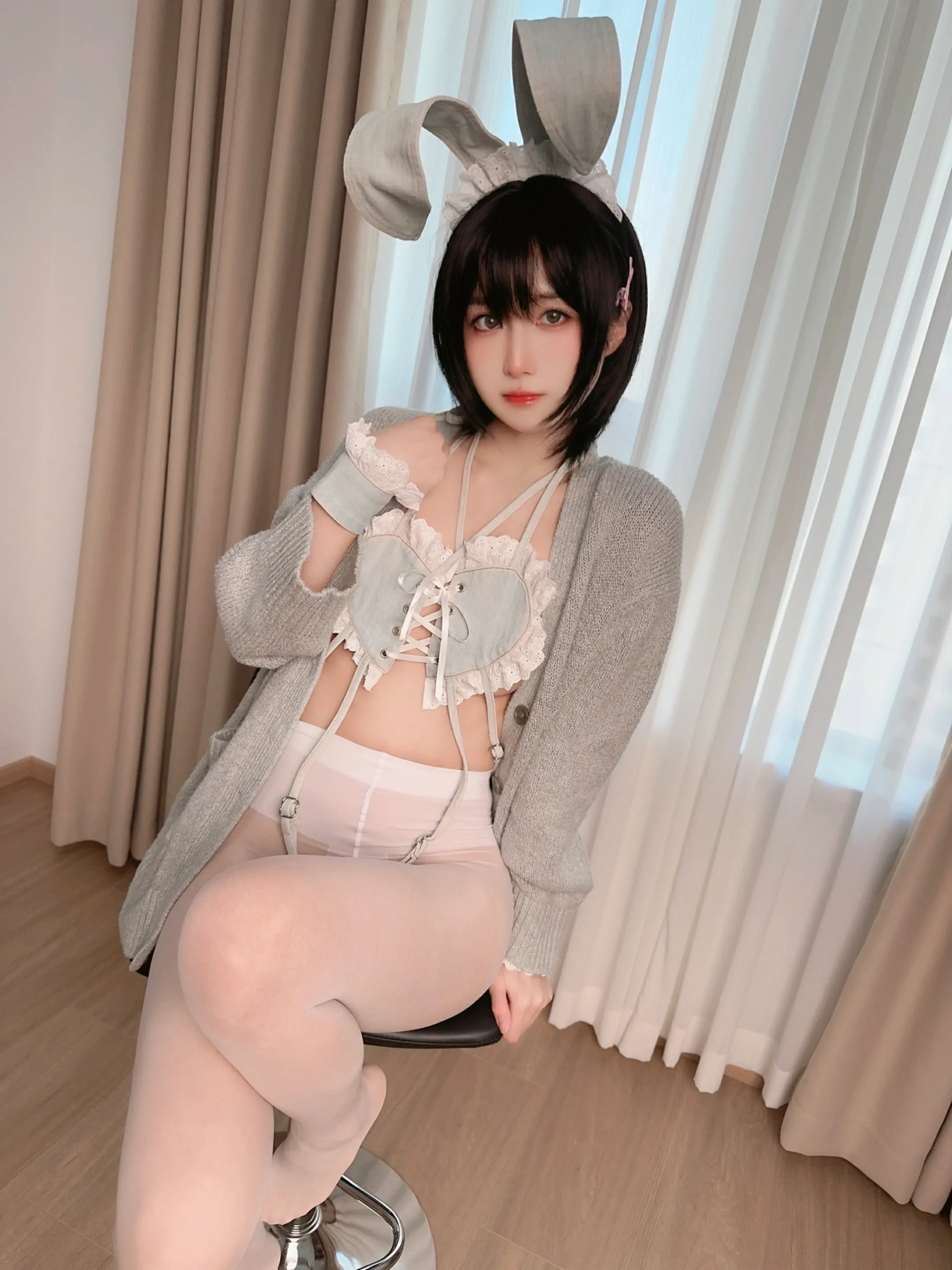 图片[2]-布丁大法 – 牛仔硬糖兔 [98P]-蜜私库