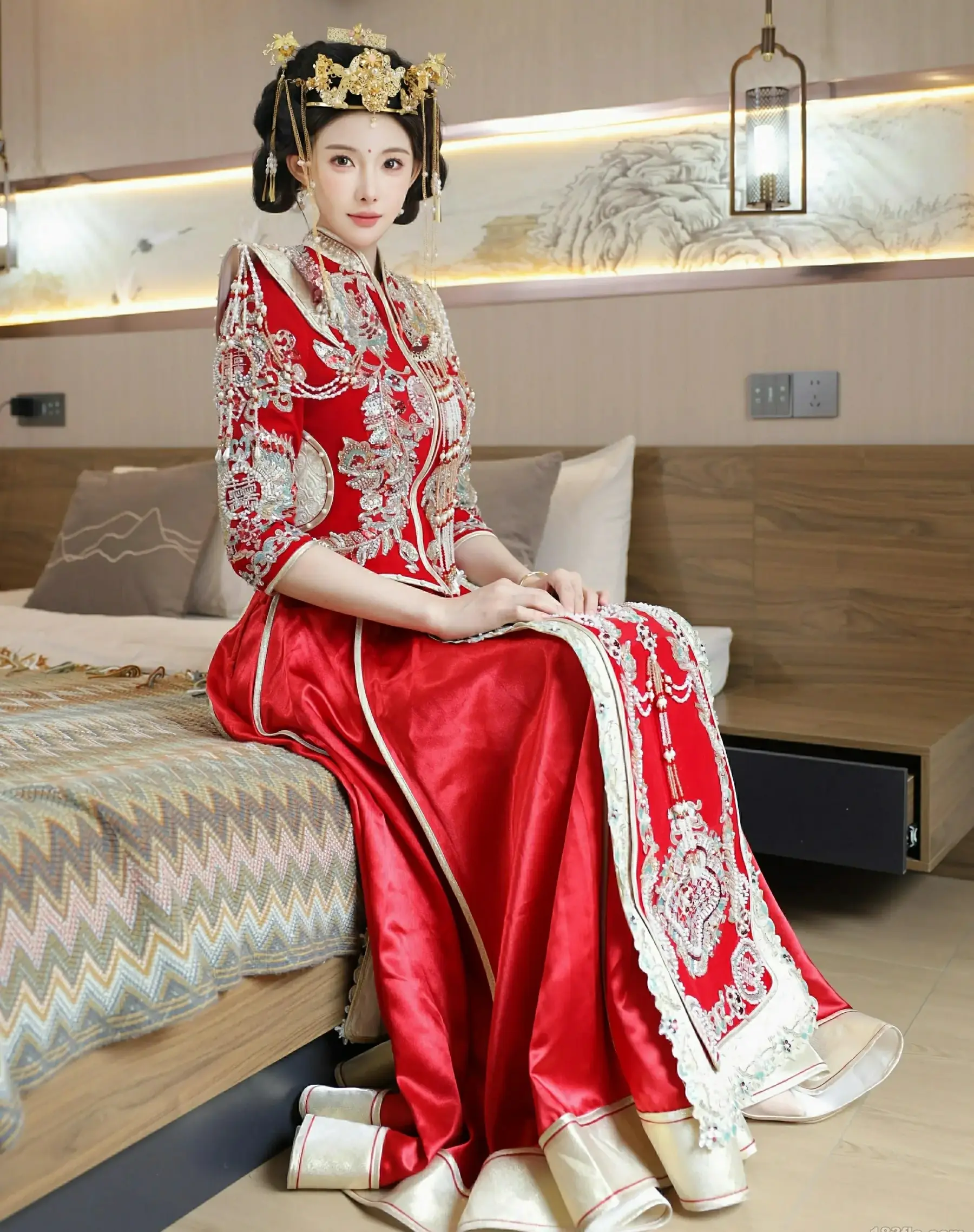 图片[2]-秀人网 No.10742 梨霜儿 [84P]-蜜私库