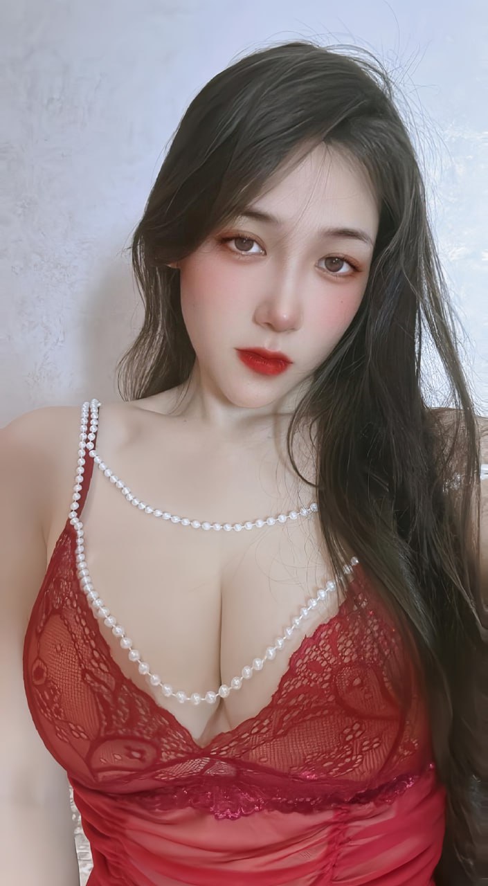 图片[3]-可可西yyy – 红色情趣蕾丝连体 [28P]-蜜私库