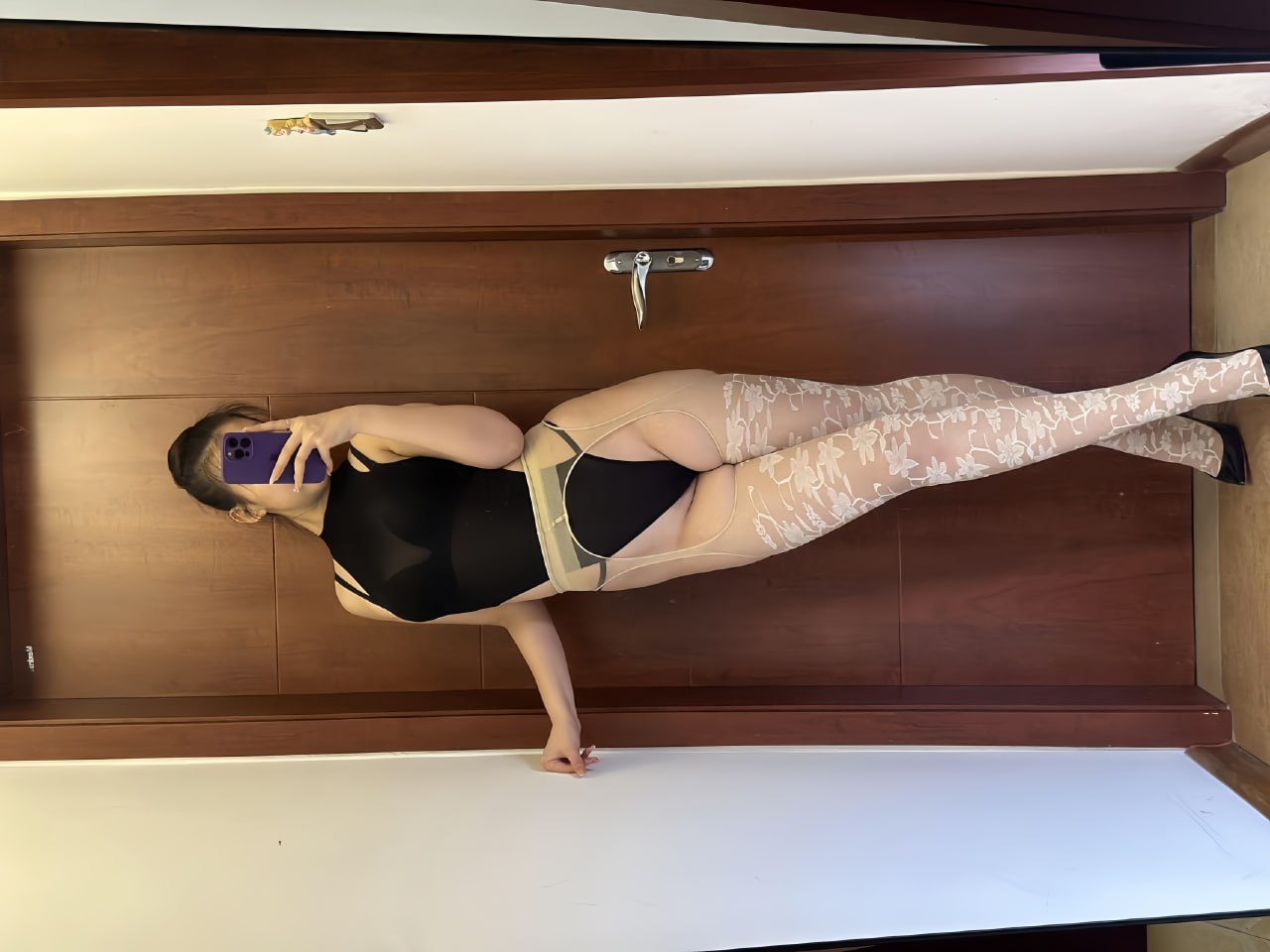 图片[2]-美邵女baby – 白色嵌花肉丝+黑丁 [29P]-蜜私库