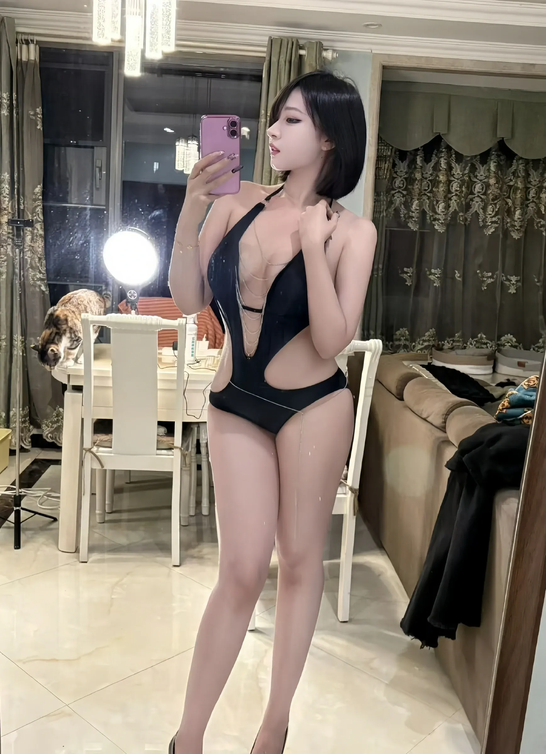 图片[3]-鹅鹅 – 连体比基尼泳装 [21P]-蜜私库